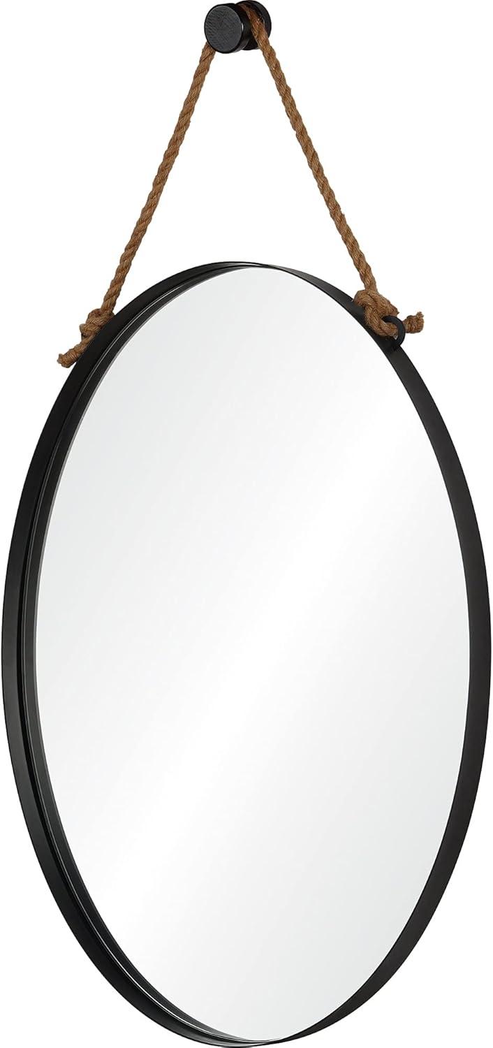 Renwil Parbuckle 22 in. x 42 in. Oval Mirror