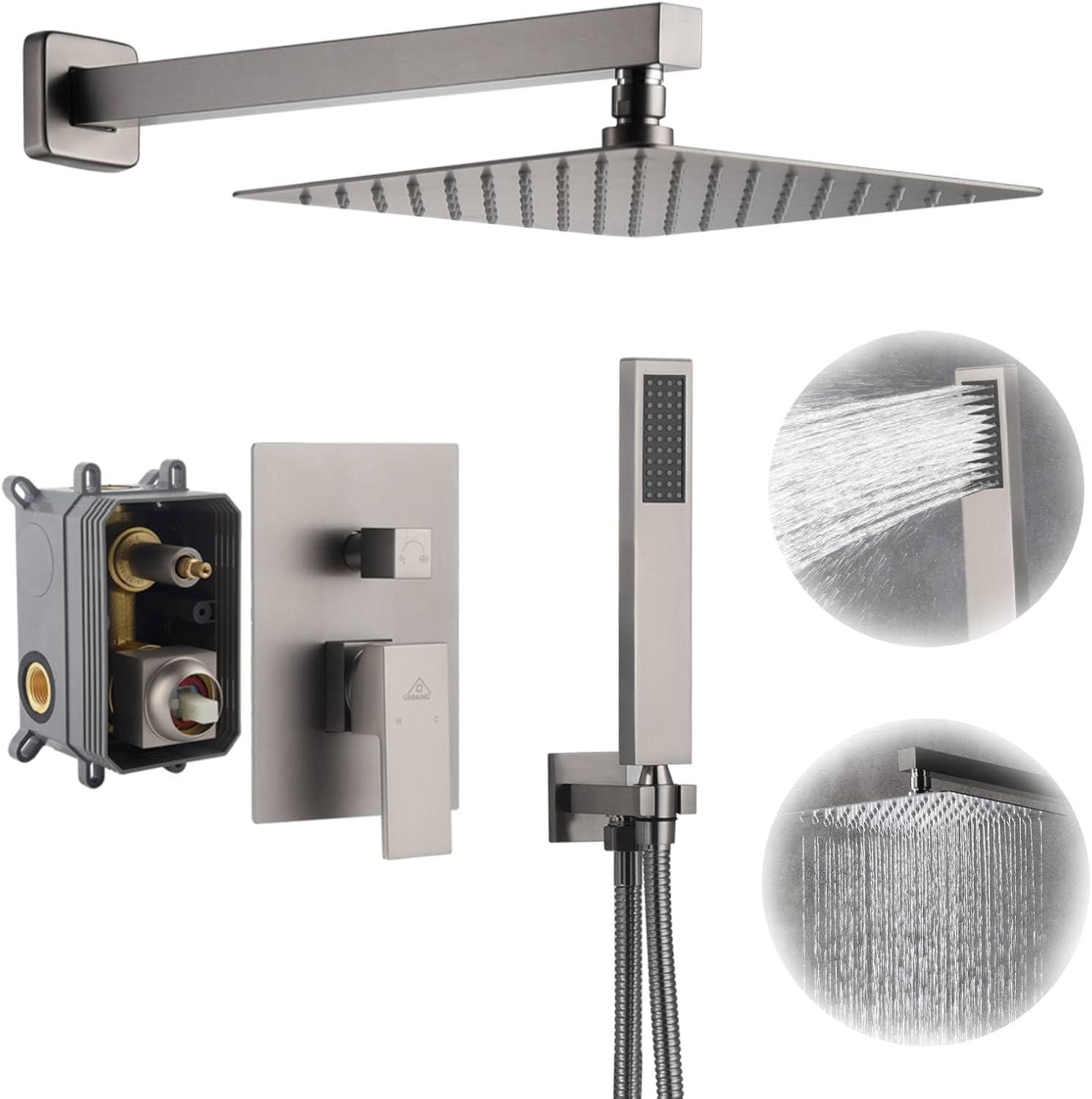 Pressure-Balanced (Temperature And Volume) All-In-One Kit with Rough in-Valve