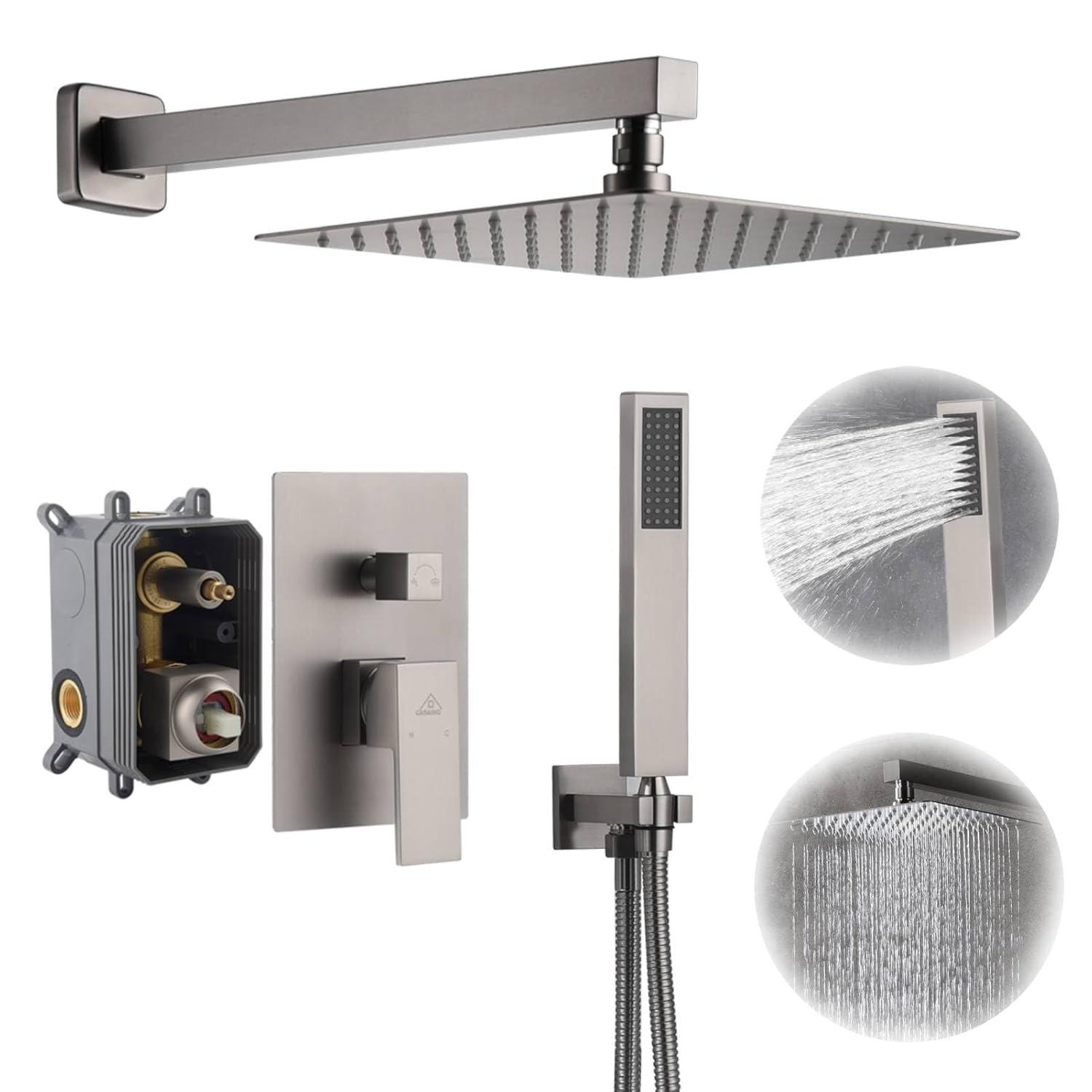 Pressure-Balanced (Temperature And Volume) All-In-One Kit with Rough in-Valve