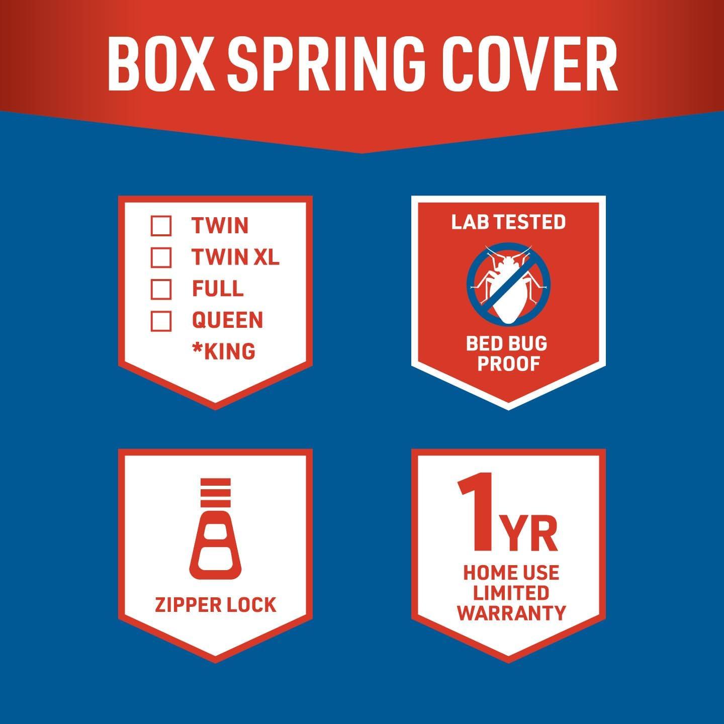 Queen Size White Woven Mattress Protector with Zipper