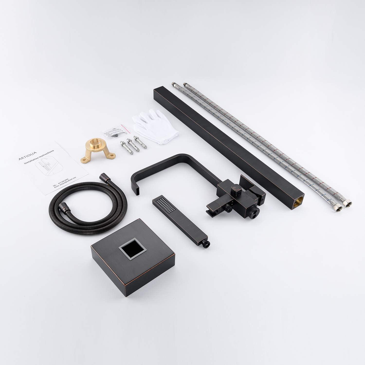 Bathroom Freestanding Tub Filler with Diverter