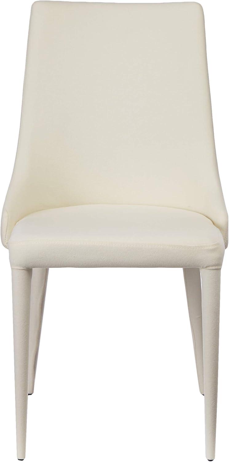 Summerset 19" H Leather Side Chair (Set of 2) - FOX2014 - Grey - Safavieh Couture