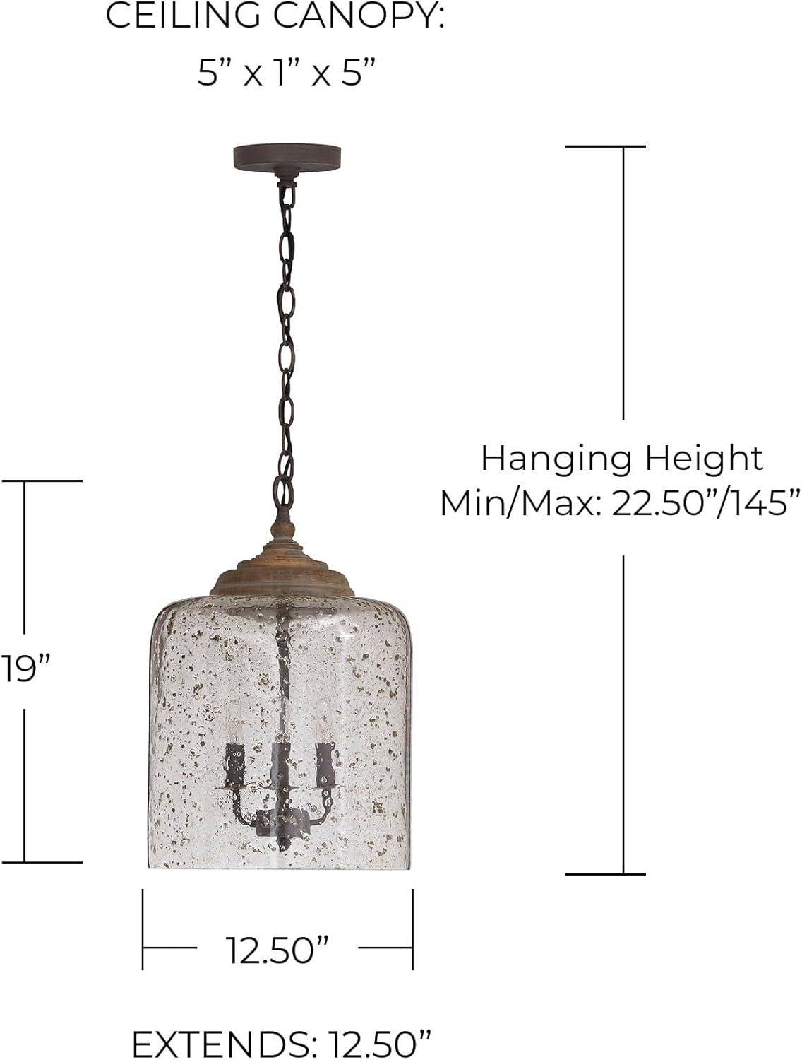 3 - Light Nordic Gray Unique/Statement Pendant