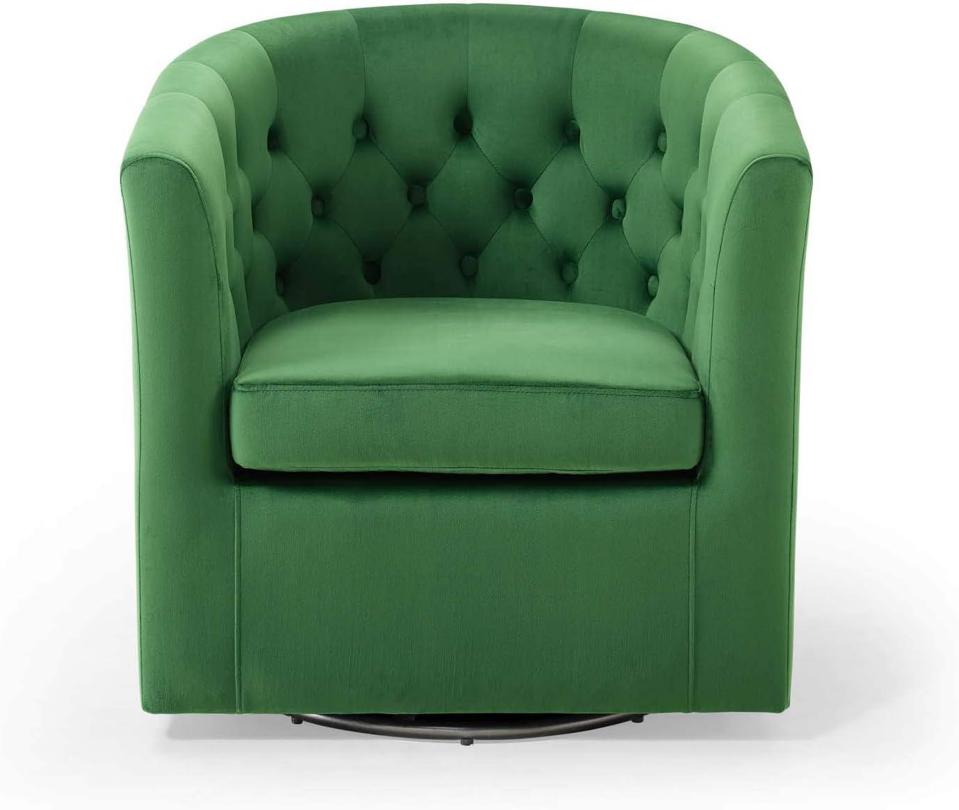 Prospect Tufted Performance Velvet Swivel Armchair - Modway