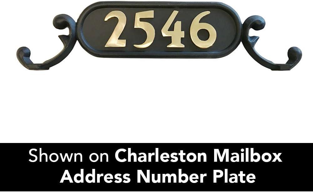 Williamsburg 2'' H Brass Self-Adhesive House Number