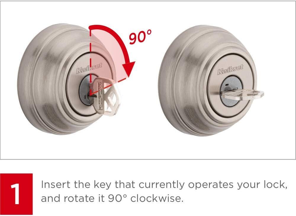 Single Cylinder Deadbolt with SmartKey