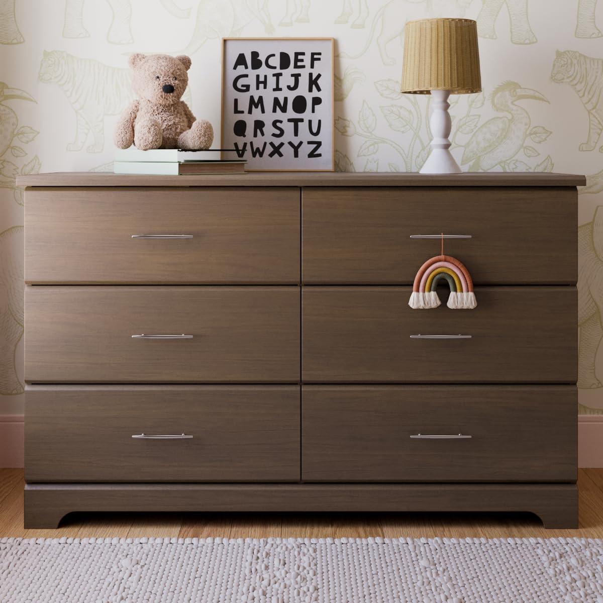 Brookside 6 Drawer Double Dresser