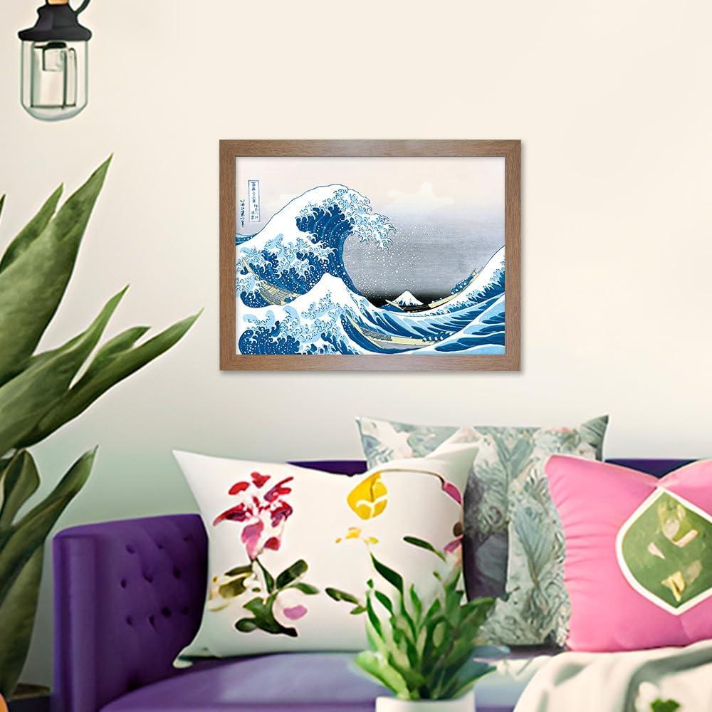 GB Eye 20.5x15 Frame, FSC Oak Wood Poster Frame, scratch proof glazing