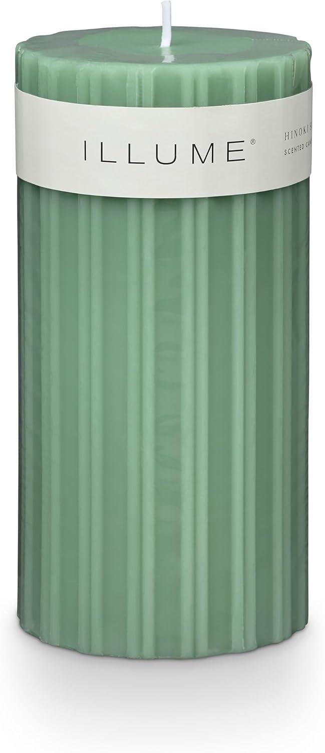 Selin Hinoki Sage Pillar Candle