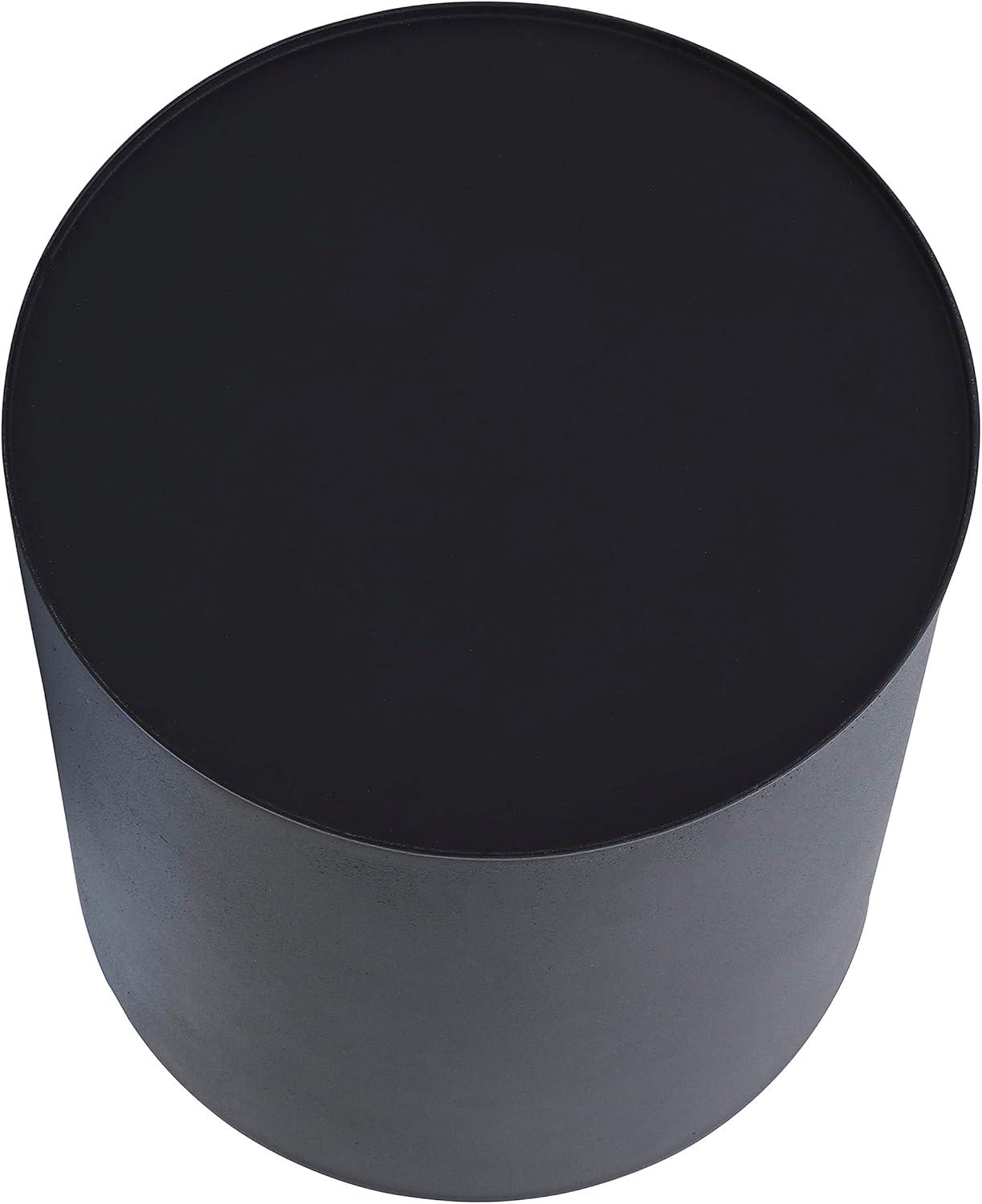 S/2 PLANTER ON METAL STAND, BLACK/GLD