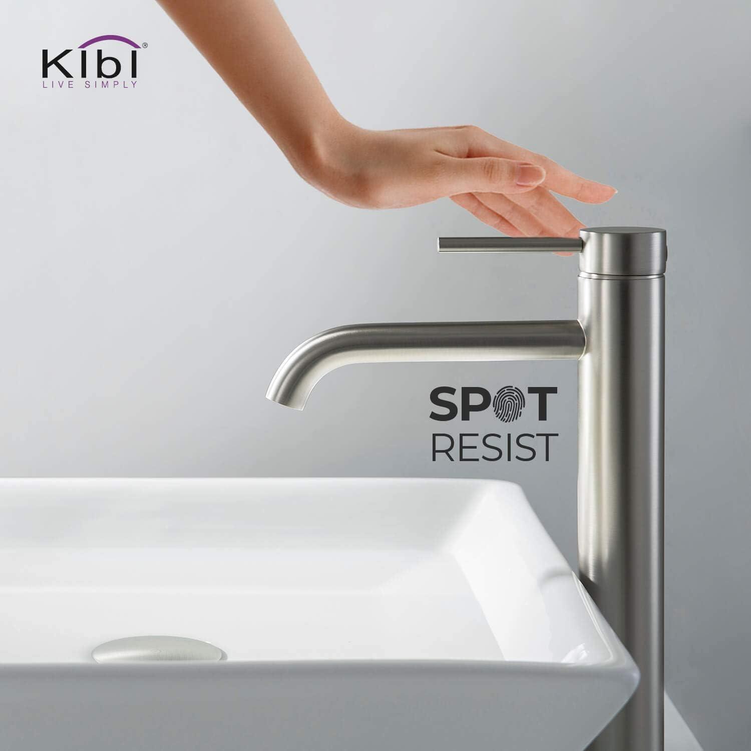Circular Vessel Sink Faucet Single-handle Bathroom Faucet