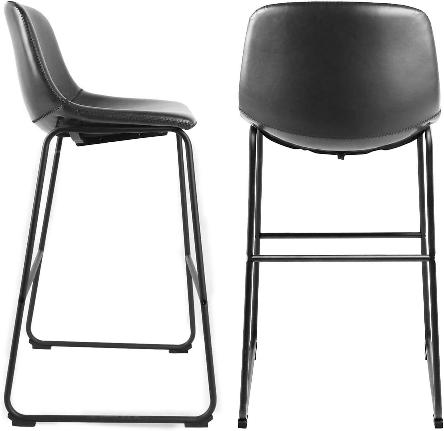 Premium Modern PU Leather Bar Stool