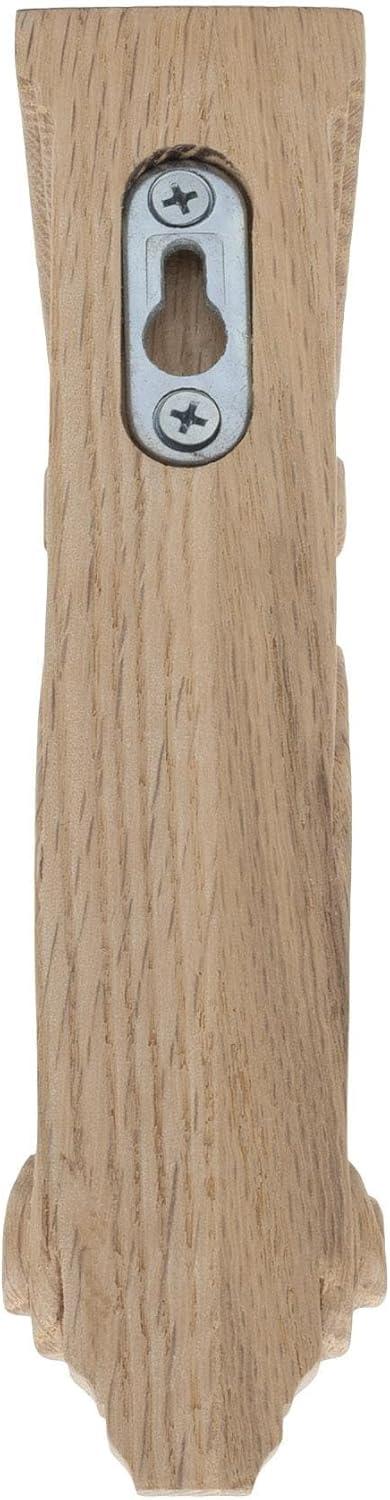 Architectural Products by Outwater L.L.C. 8 in x 2 in x 4-3/4 in Unfinished Small Solid Classic Traditional Plain Wood Corbel