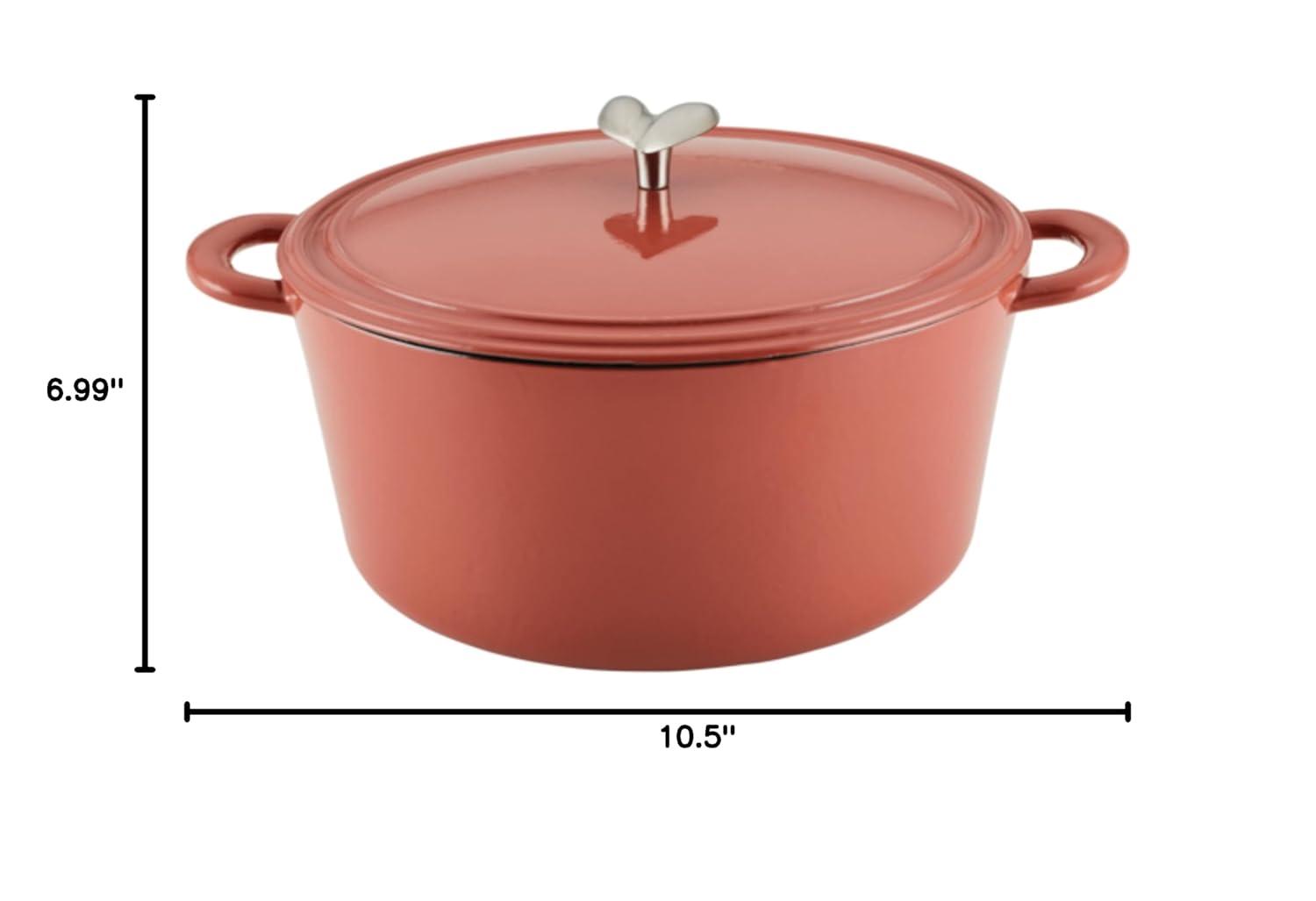 Ayesha Curry Ayesha Curry Enameled Cast Iron Induction Dutch Oven with Lid, 6 Quart