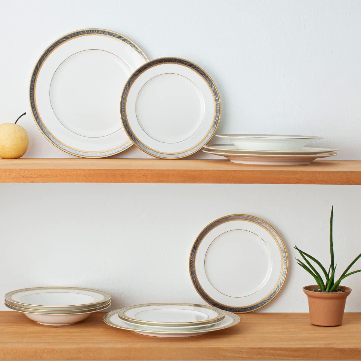 Noritake Brilliance 12-Piece Dinnerware Set, Service for 4