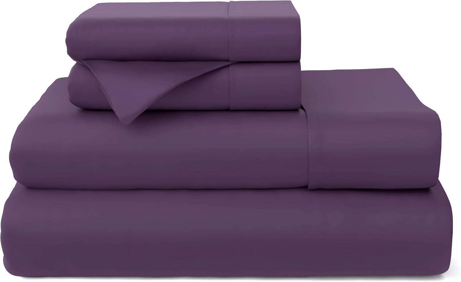 Cosy House Collection Cosy House Collection 100% Rayon Derived from Bamboo Bed Sheet Set - Cooling, Breathable, Silky Soft