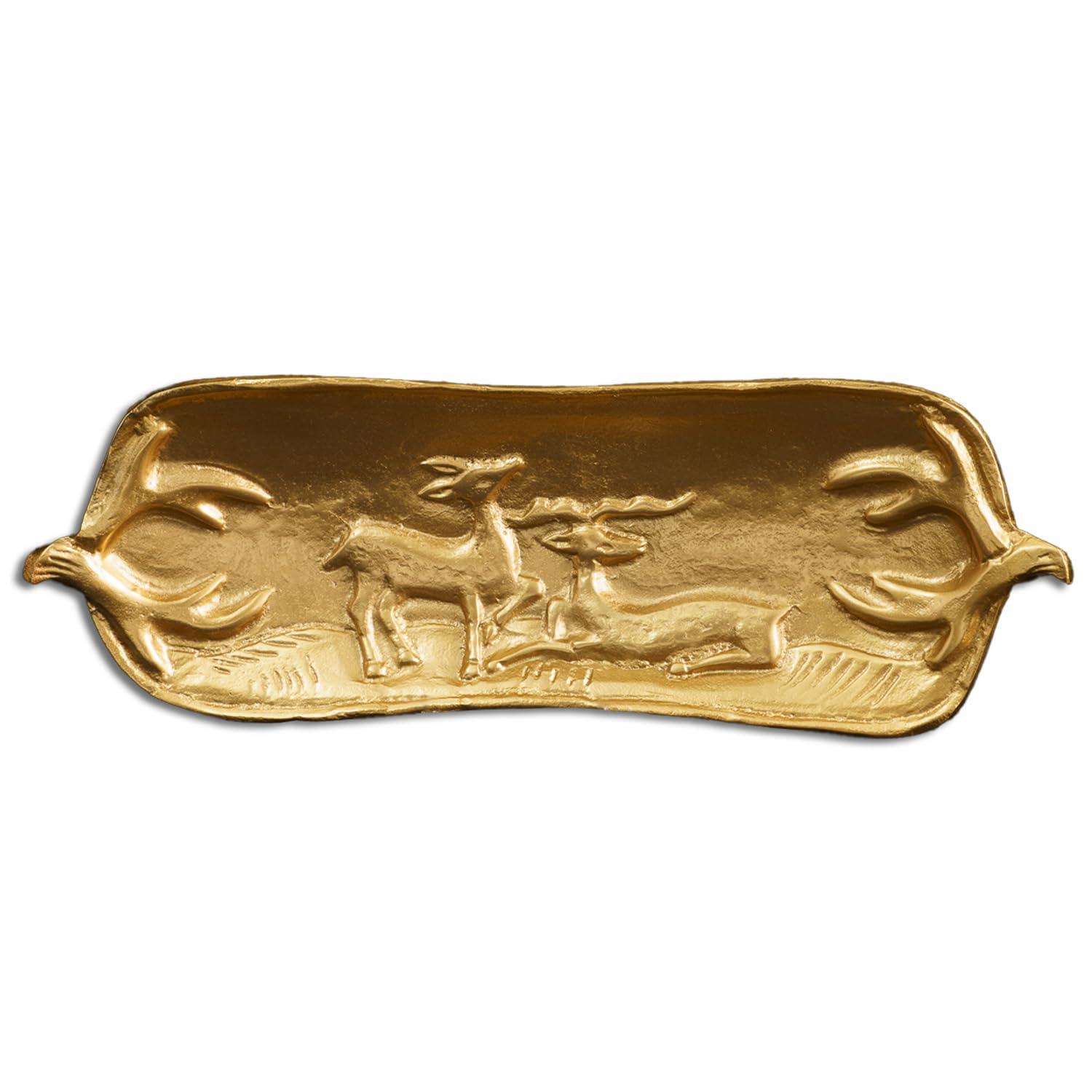 India Handicrafts, Inc. Stainless Steel Tray
