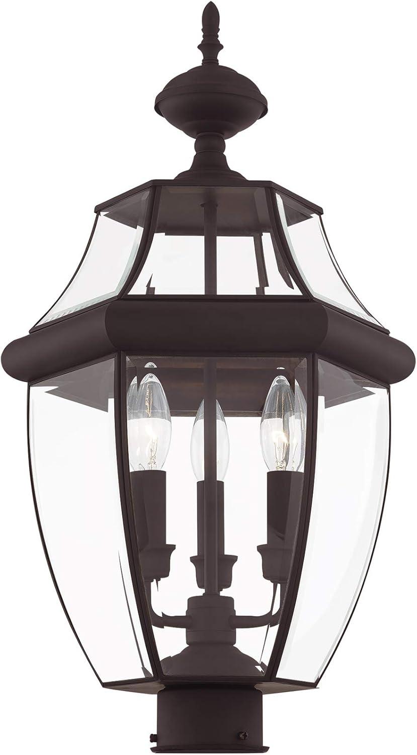 Livex Lighting Monterey 3 - Light Lantern in  Bronze