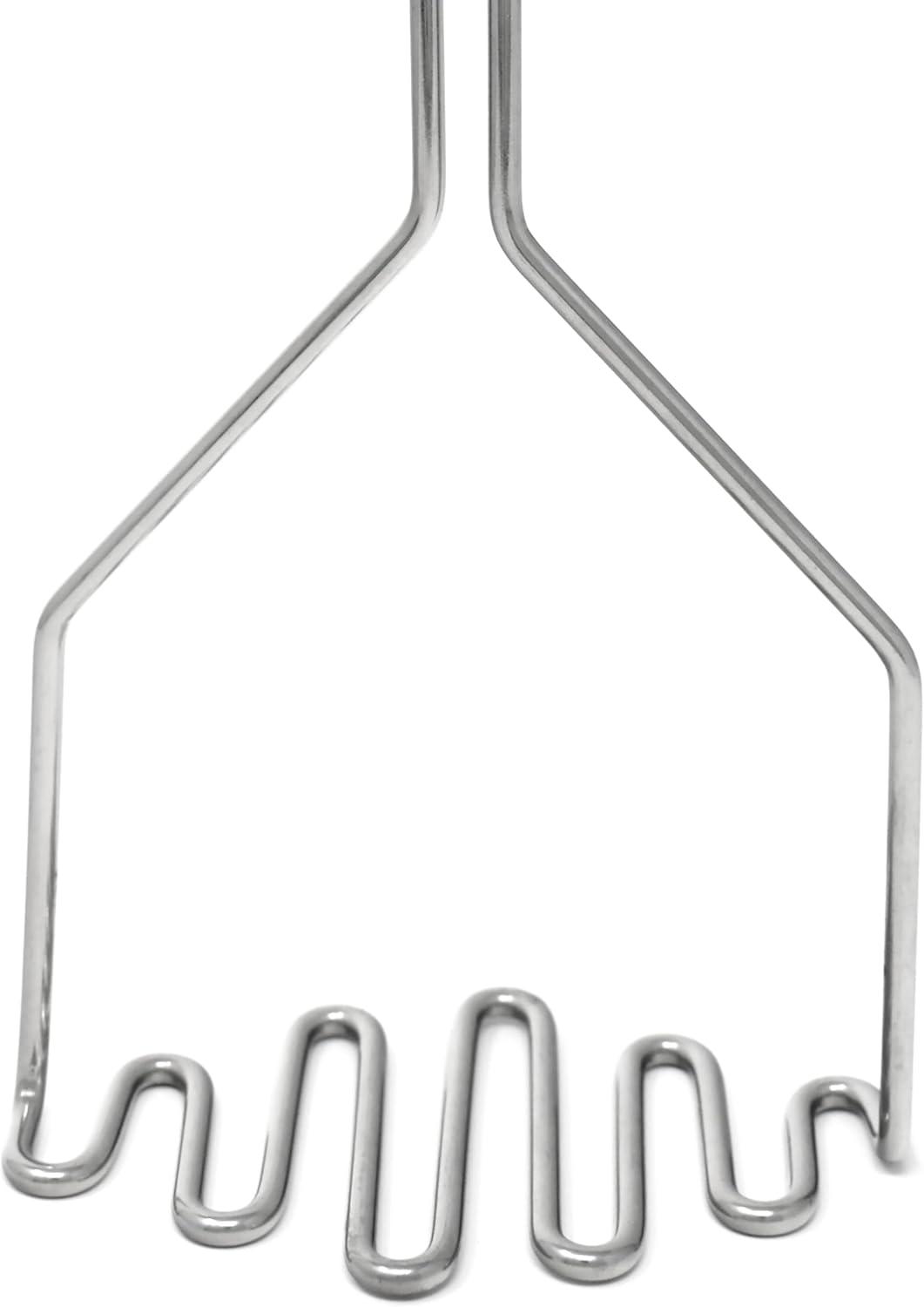 Stainless Steel 12" Potato Masher with Long Handle