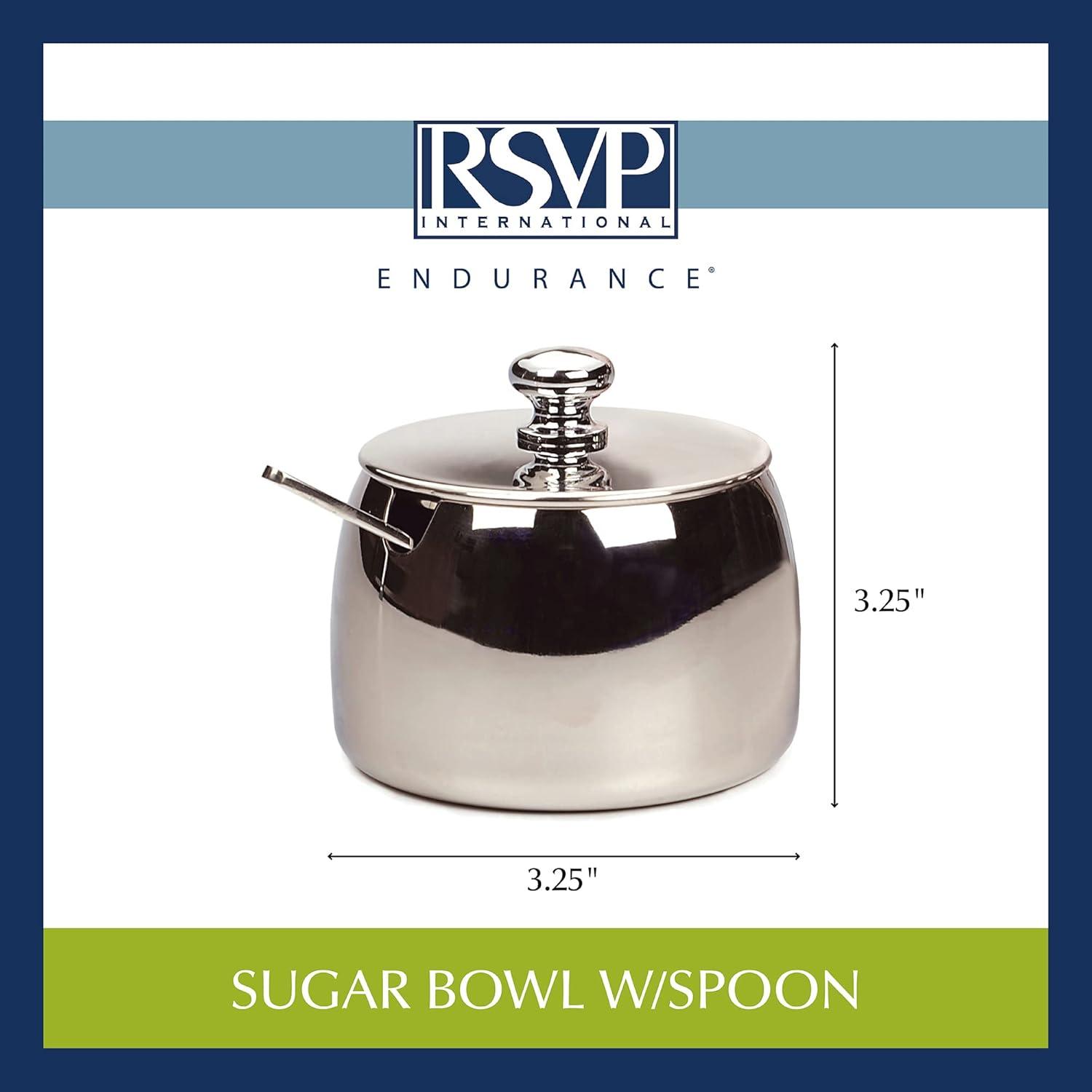 Design Imports Sugar Bowl with Lid