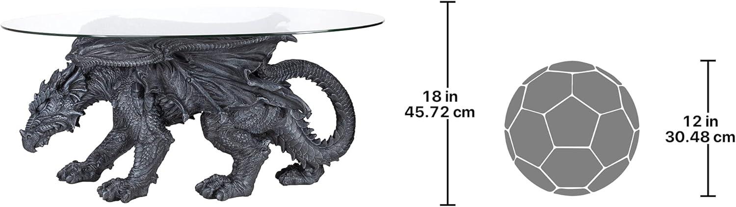 Warwickshire Dragon Figurine Coffee Table