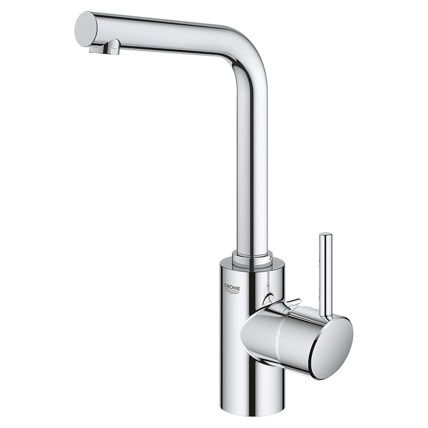 Grohe 23 737 2 Concetto 1.2 GPM Single Hole Bathroom Faucet - Chrome