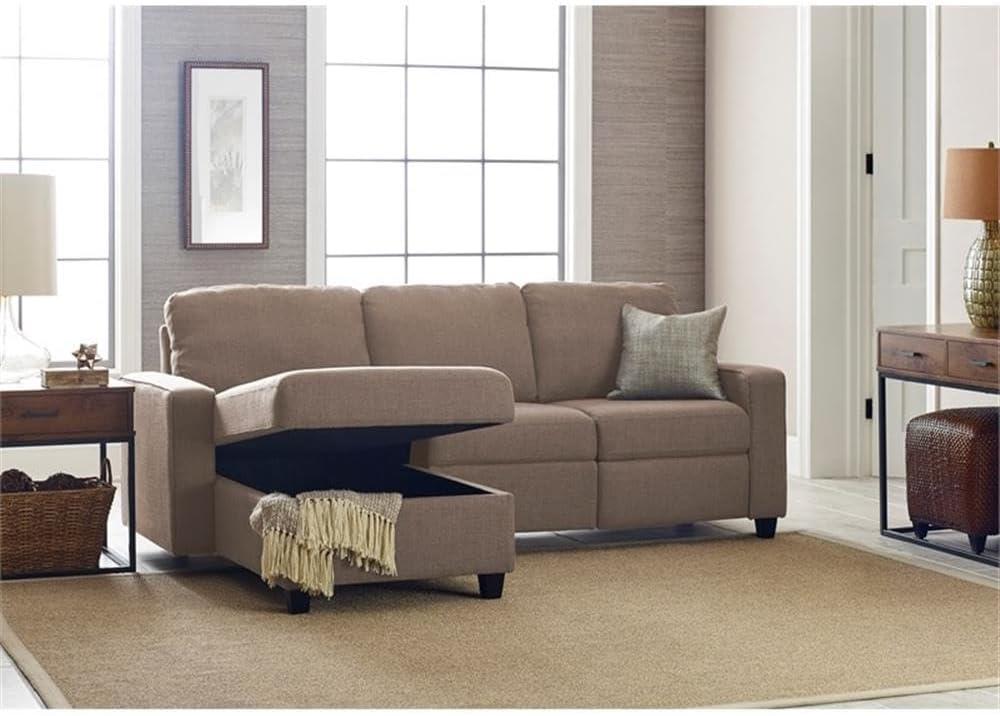 Serta Palisades Reclining Sectional Sofa with Storage Chaise