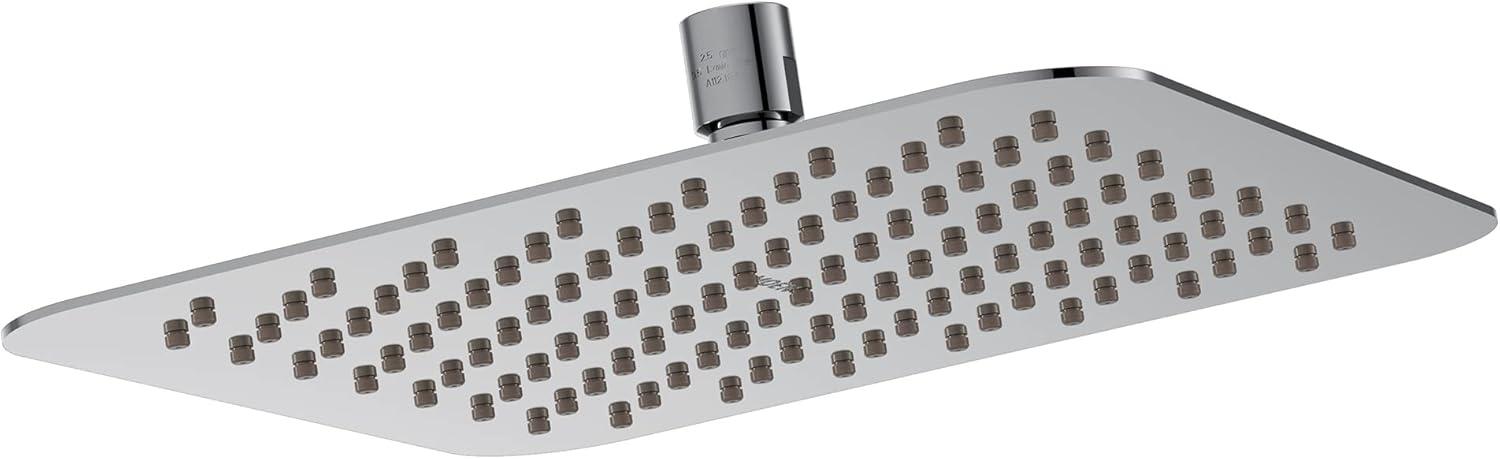 10" Chrome Square Wall Mounted Rain Shower Head