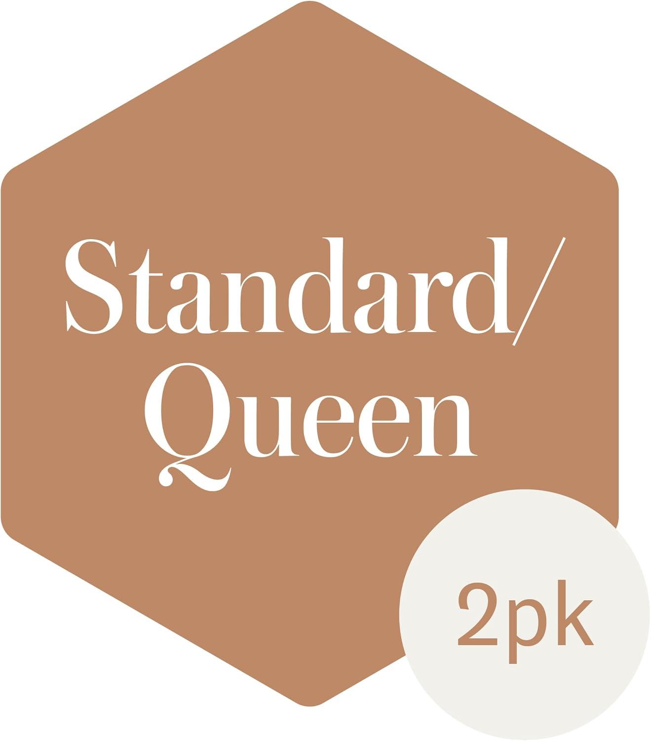 DreamLab Cooling Sleep Pillows for Back, Stomach or Side Sleepers, Set of 2, Standard/Queen