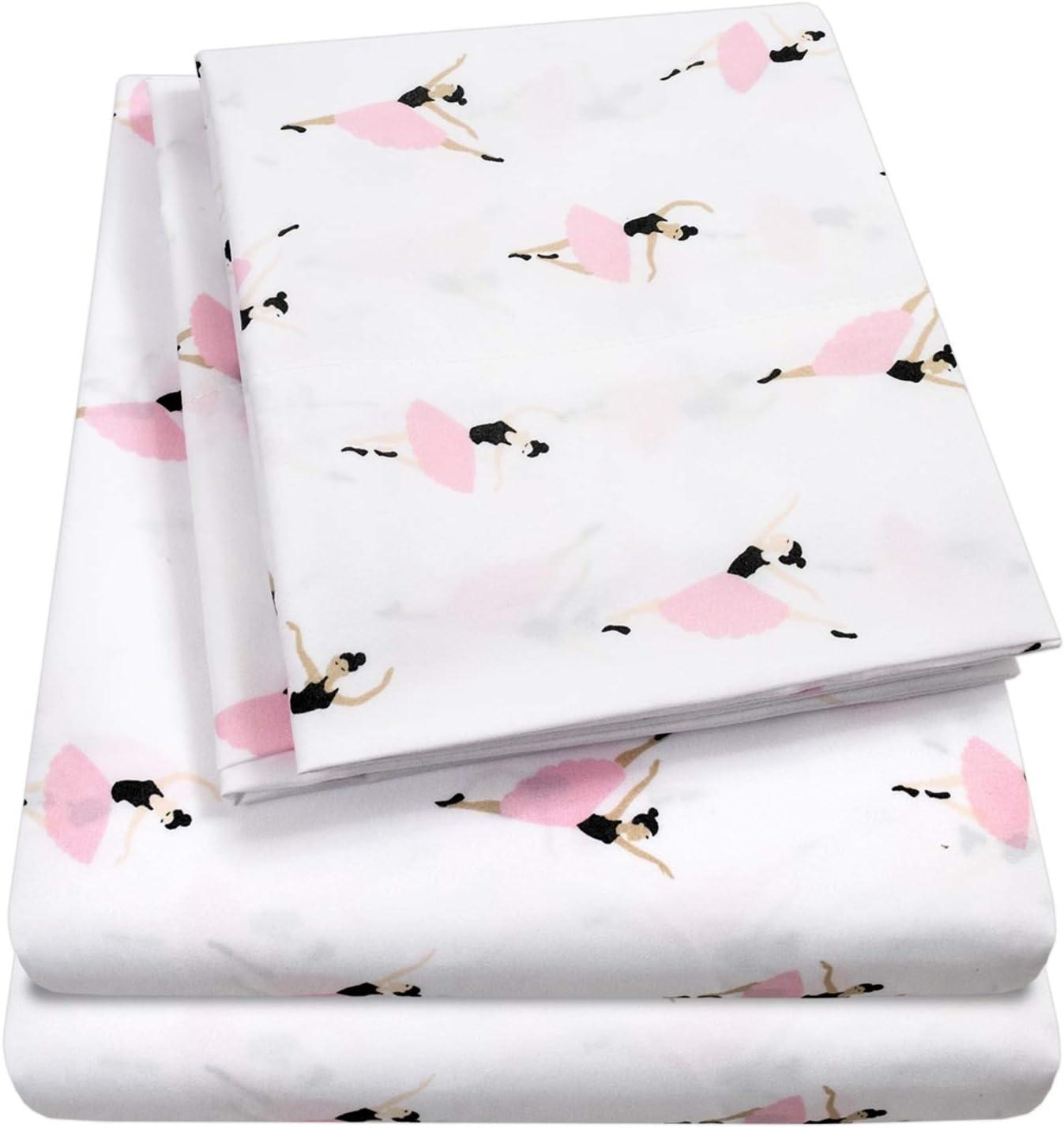 Ballerina Dance Microfiber Kids' Sheet Set By Sweet Home Collection®