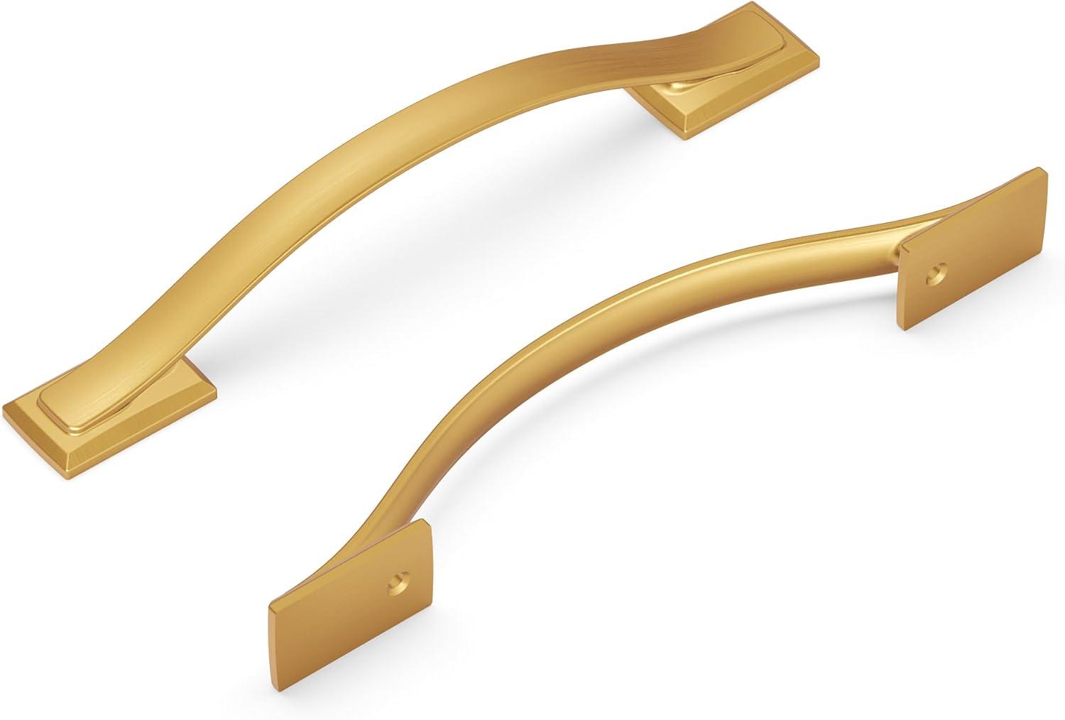 Dover Kitchen Cabinet Handles, Solid Core Drawer Pulls for Cabinet Doors, 5-1/16" (128mm)