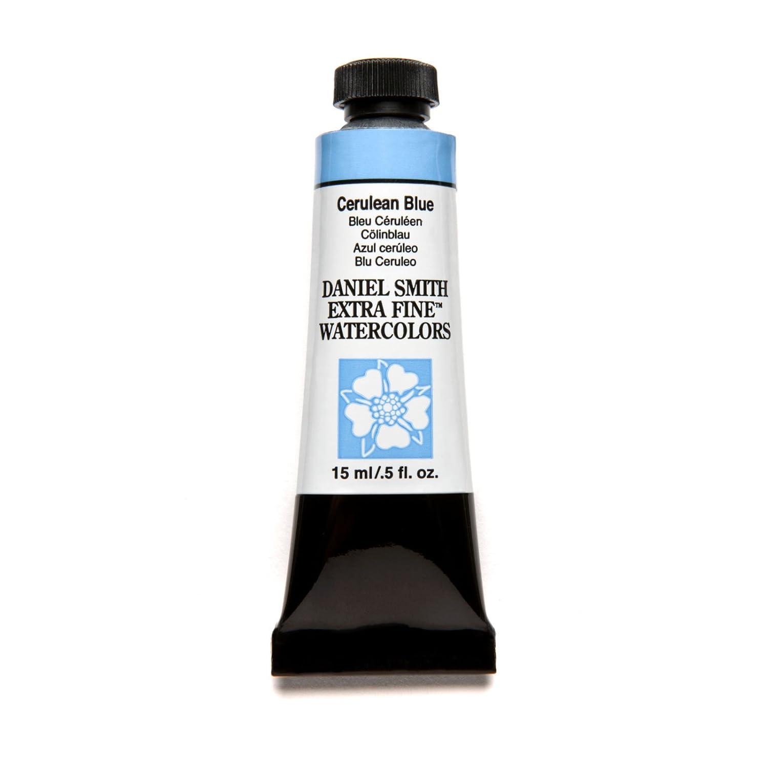 Cerulean Blue Extra Fine Watercolor Paint Tube, 15ml
