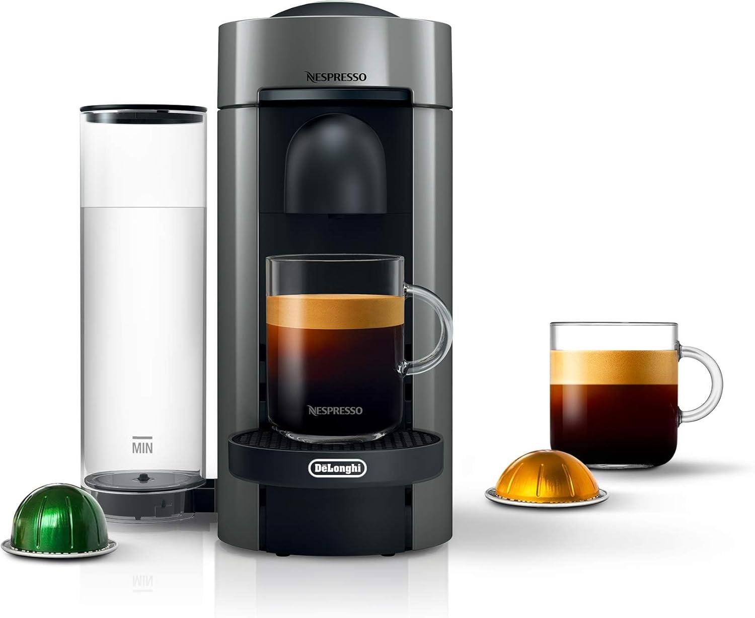 Nespresso ® by De'Longhi ® Grey VertuoPlus Coffee and Espresso Machine