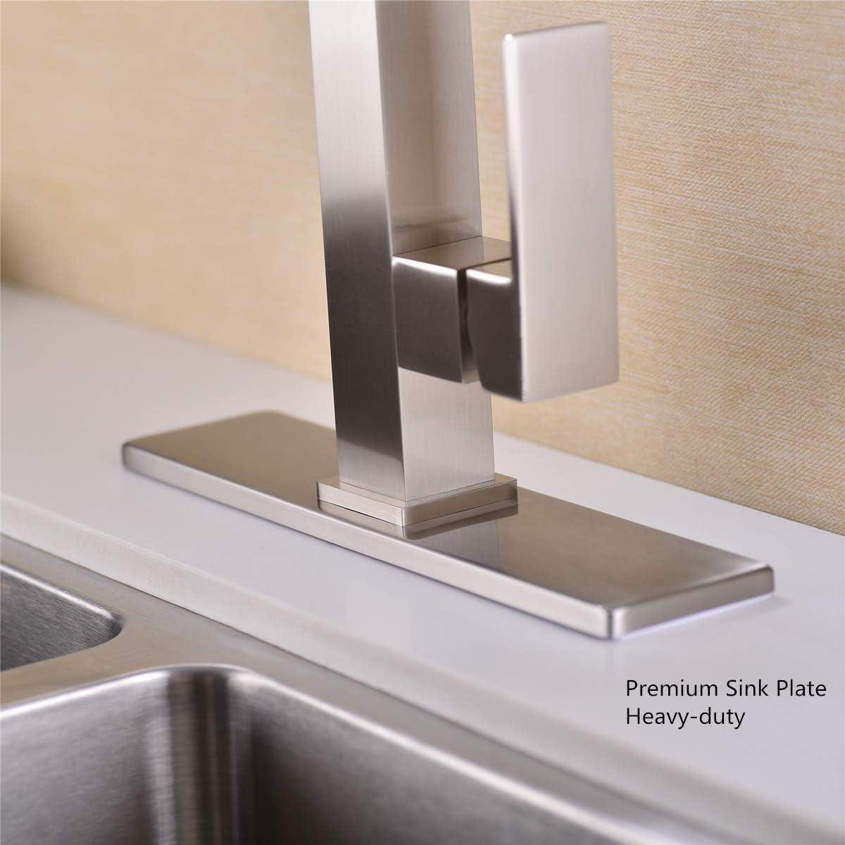 iVIGA VCC06 iVIGA 10" Sink Faucet Hole Cover Deck Plate