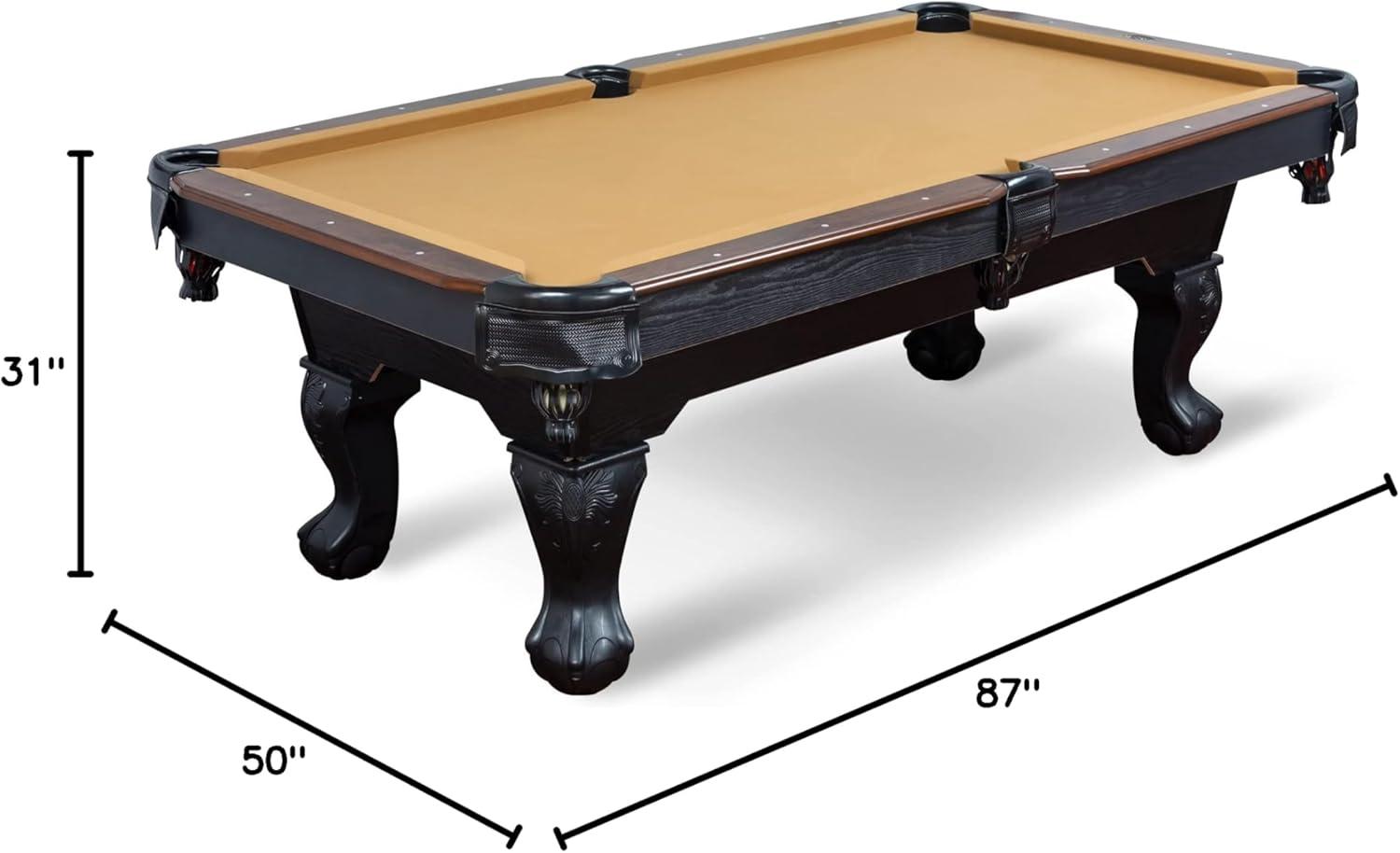EastPoint Sports Eastpoint Sports Masterton Billiard Pool Table - 87 Inch – Perfect For Family Game Room