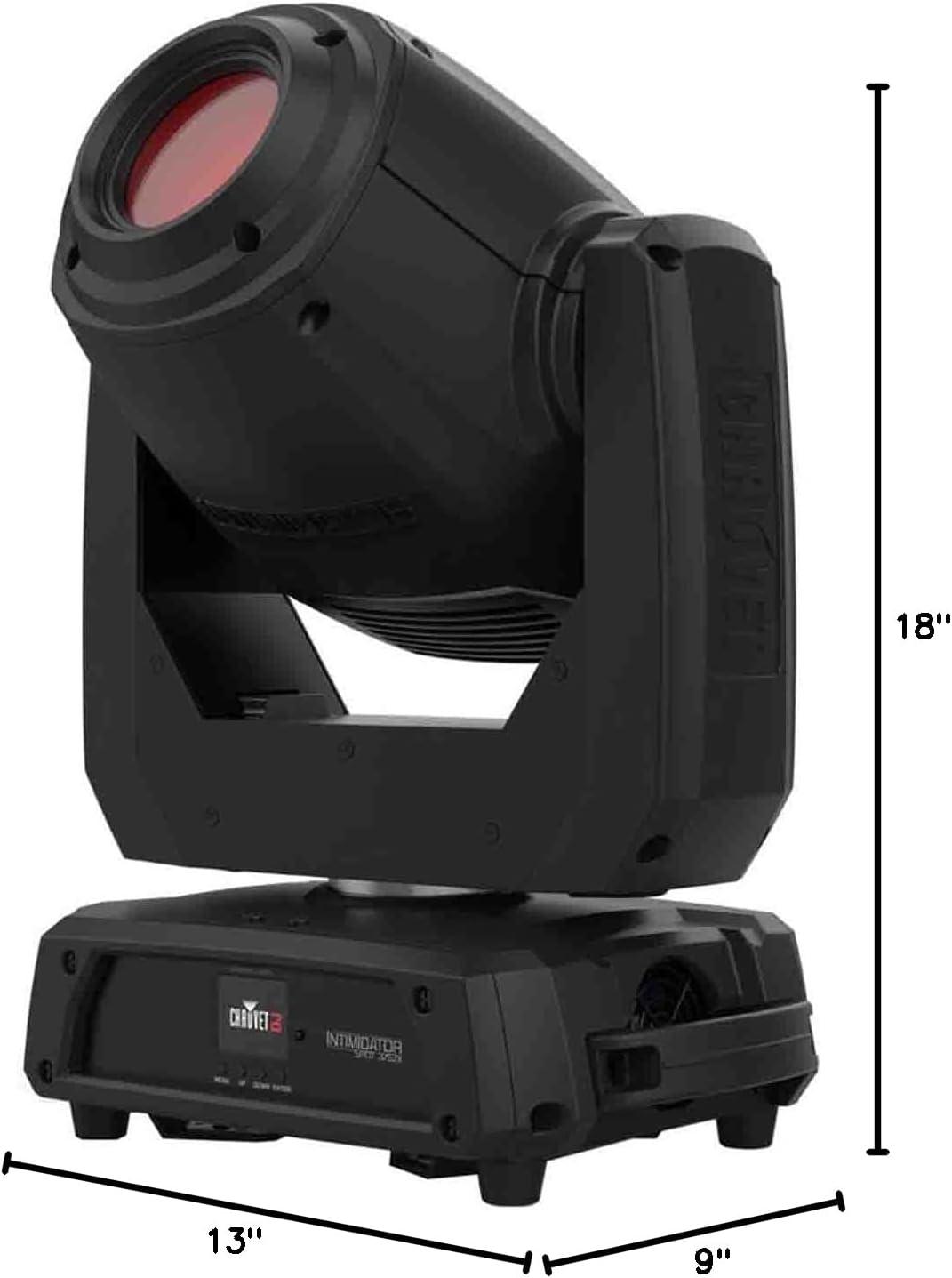 Chauvet DJ Intimidator Spot 375ZX 200W LED Moving Head Light Indoor DMX Control Compact