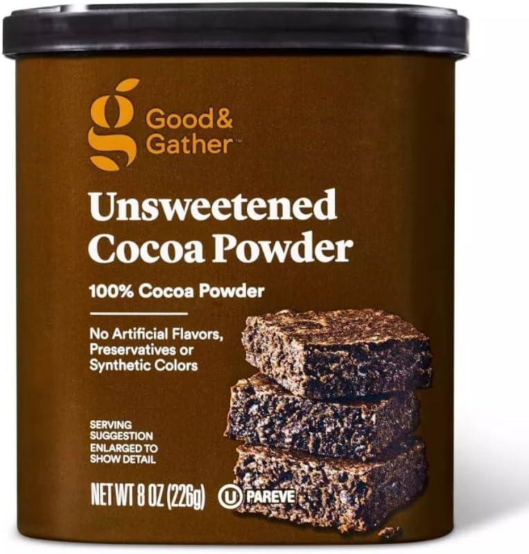 Natural Unsweetened Cocoa Powder - 8oz - Good & Gather™