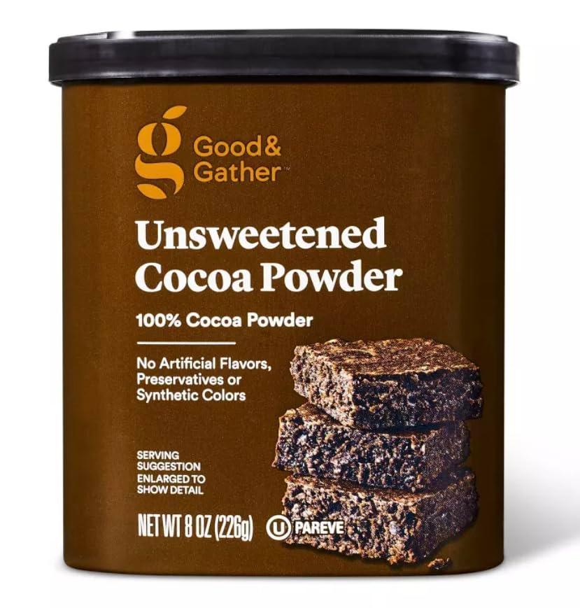 Natural Unsweetened Cocoa Powder - 8oz - Good & Gather™