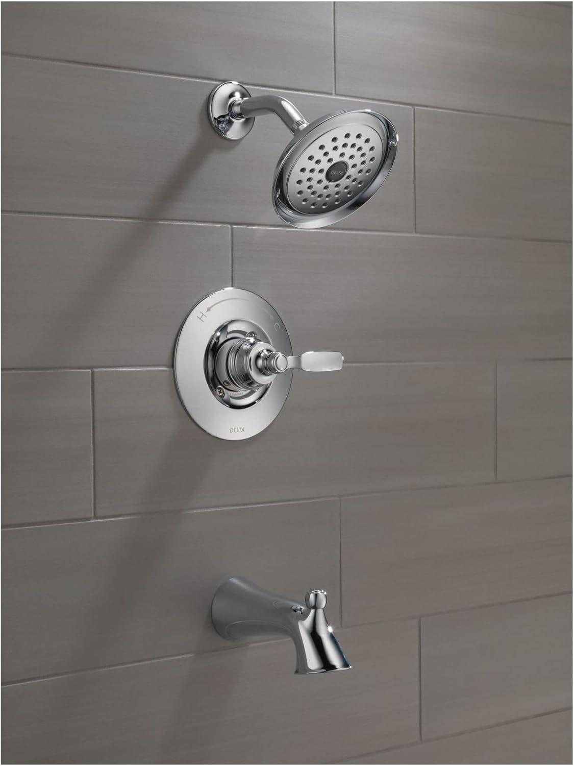 Woodhurst Pressure-Balanced Tub and Shower Faucet with Monitor