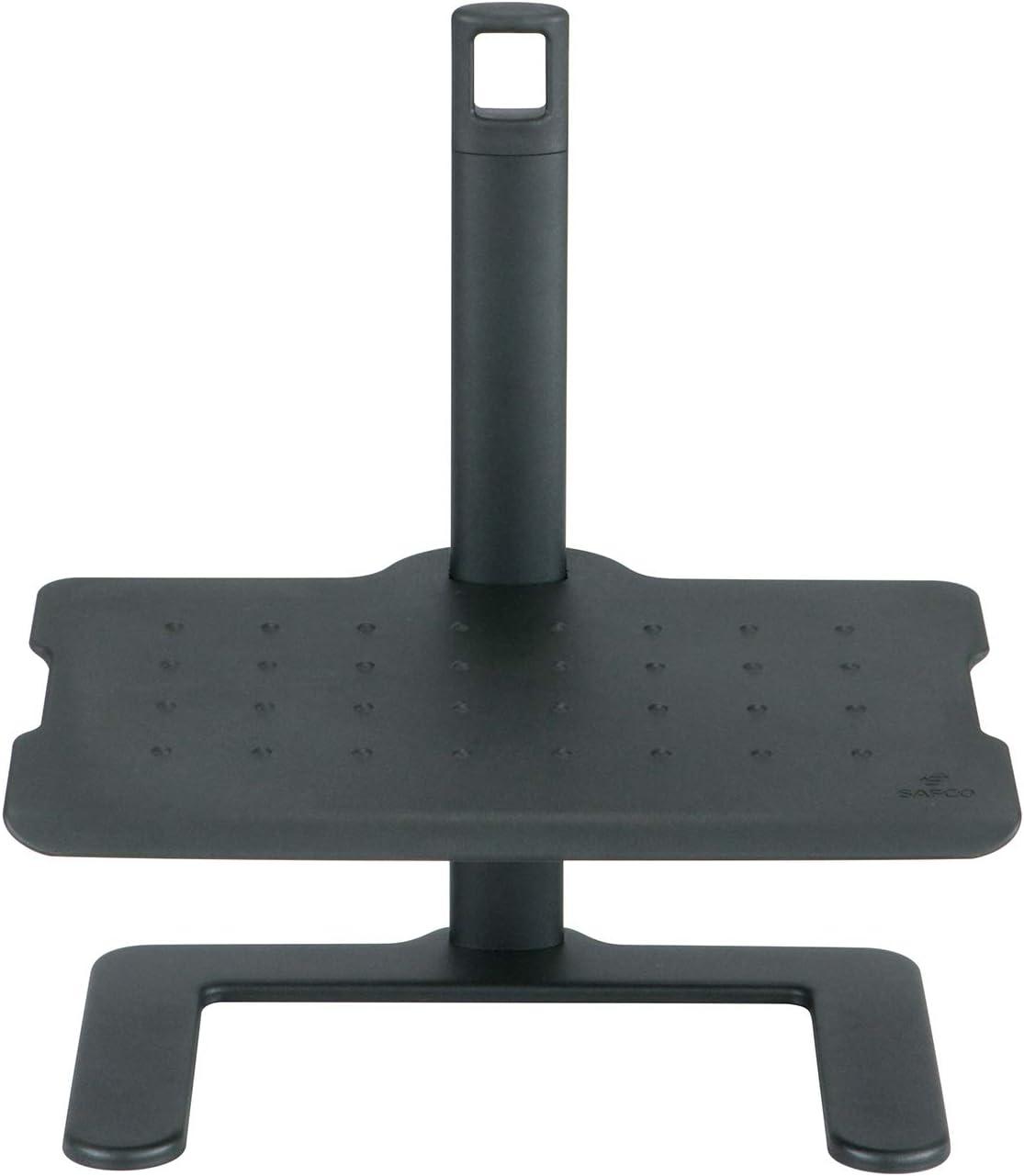 Safco Shift Height Adjustable Foot Rest in Black