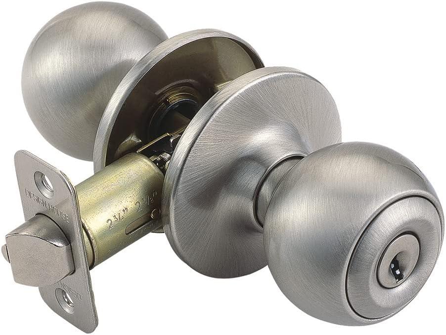 Ball Keyed Entry Door Knob