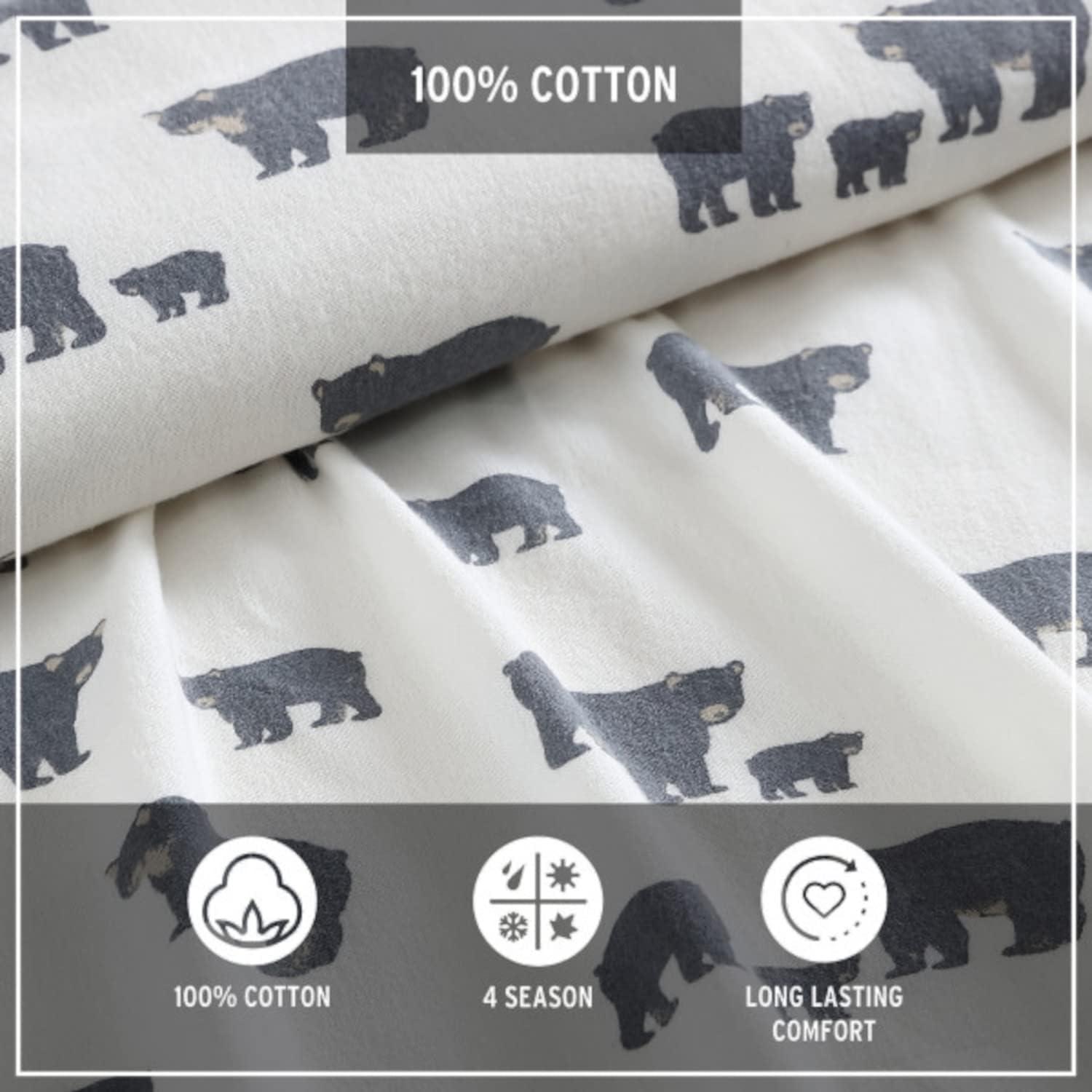 Eddie Bauer Cozy Cotton Flannel Sheet Sets