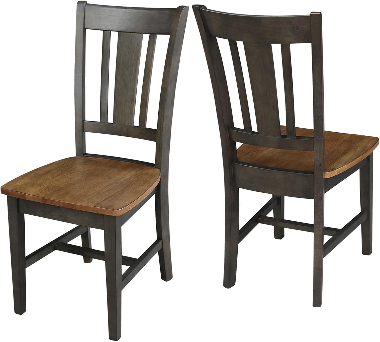 International Concepts San Remo Splatback Dining Chairs - Set of 2 - White