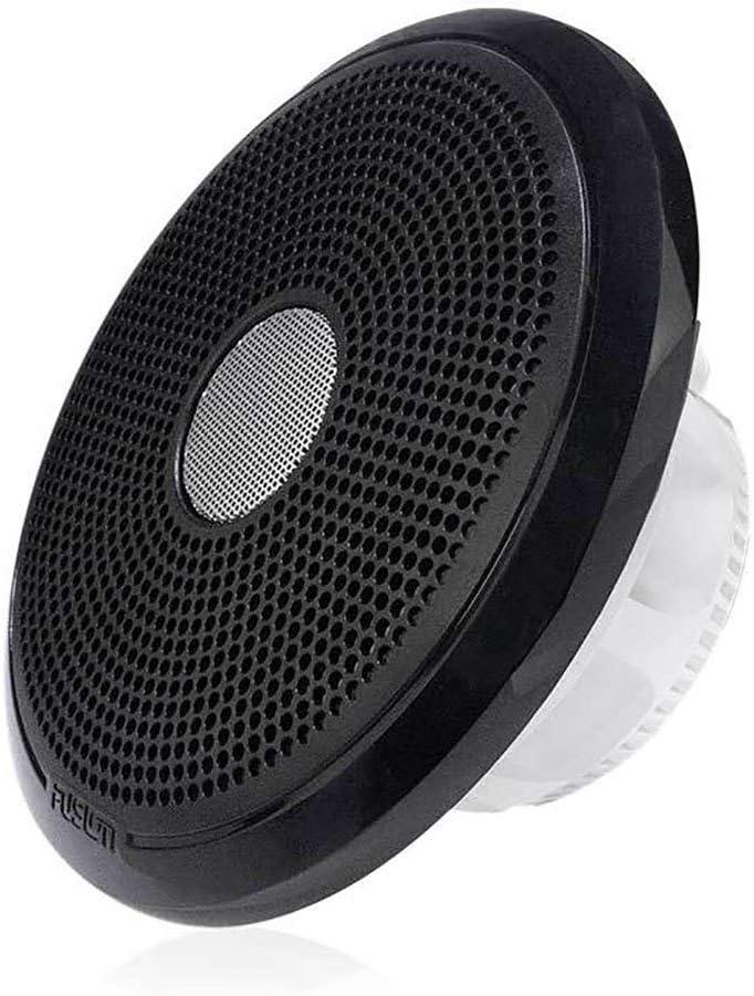 Fusion XS-F65CWB XS Series 6.5" 200 Watt Round Marine Speakers - White & Black (Pair)