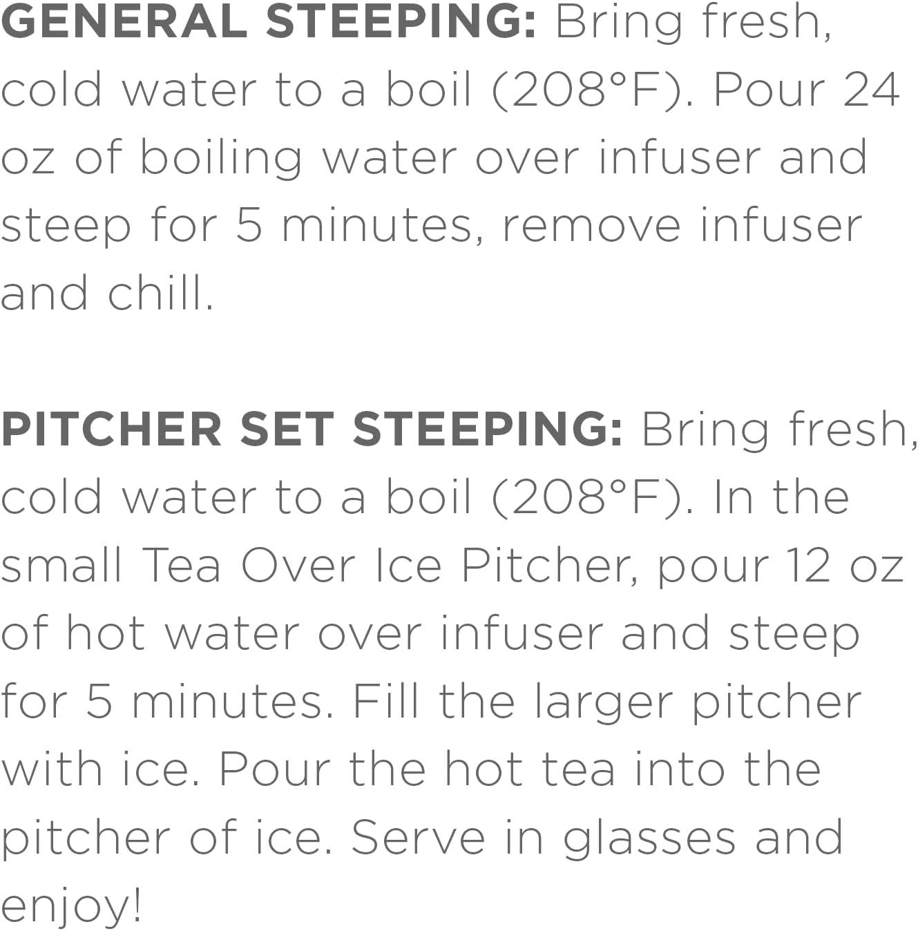 Tea Forte Iced Tea Sampler with Ceylon Black and Herbal Blends
