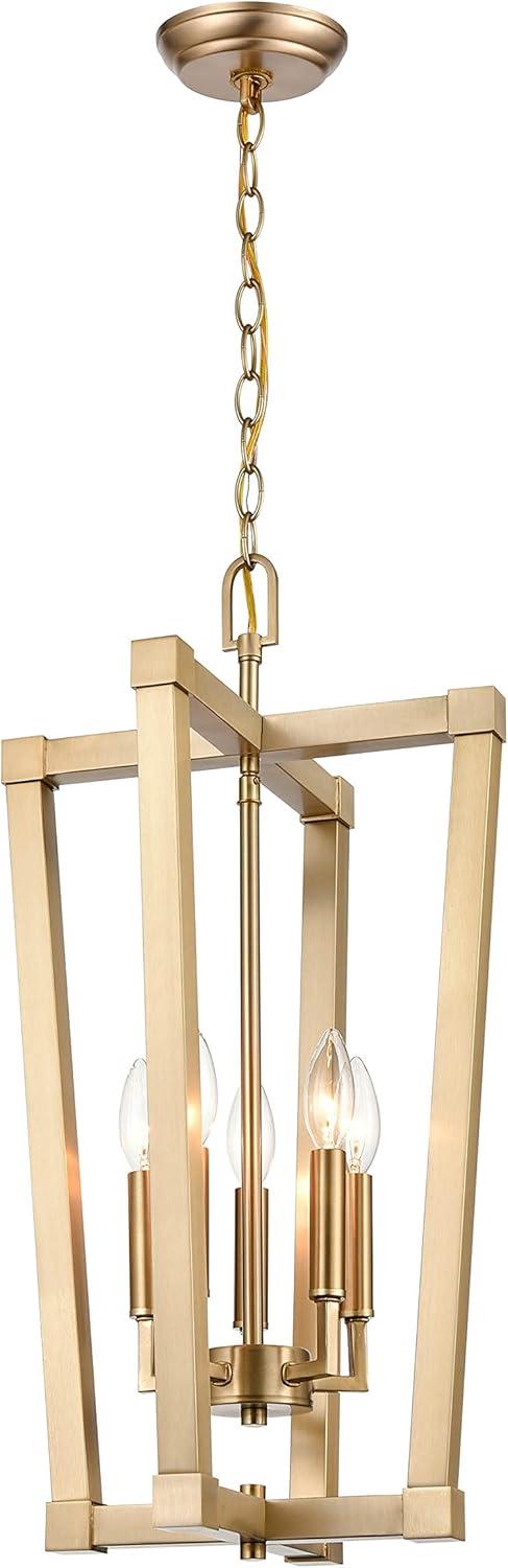 Millennium Lighting 5 - Light Pendant in  Modern Gold