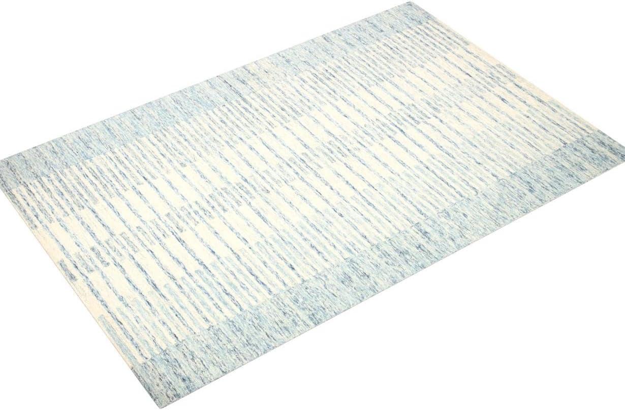 Chris Loves Julia x Loloi Chris Collection CHR-01 Ivory / Denim, TransitionalArea Rug