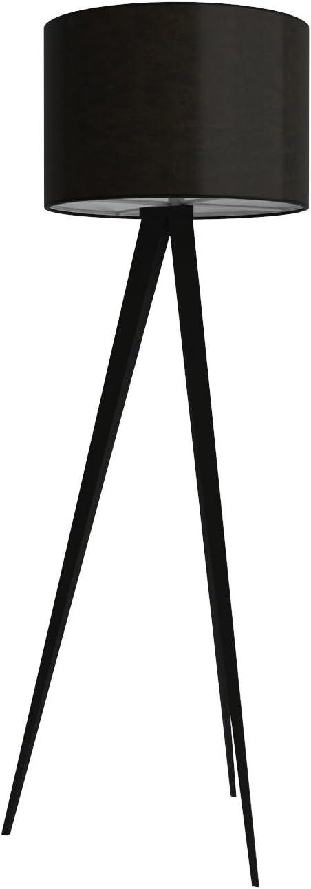 Director Collection Tripod Standing Lamp with Drum Shade: Modern Home Decor - Adesso