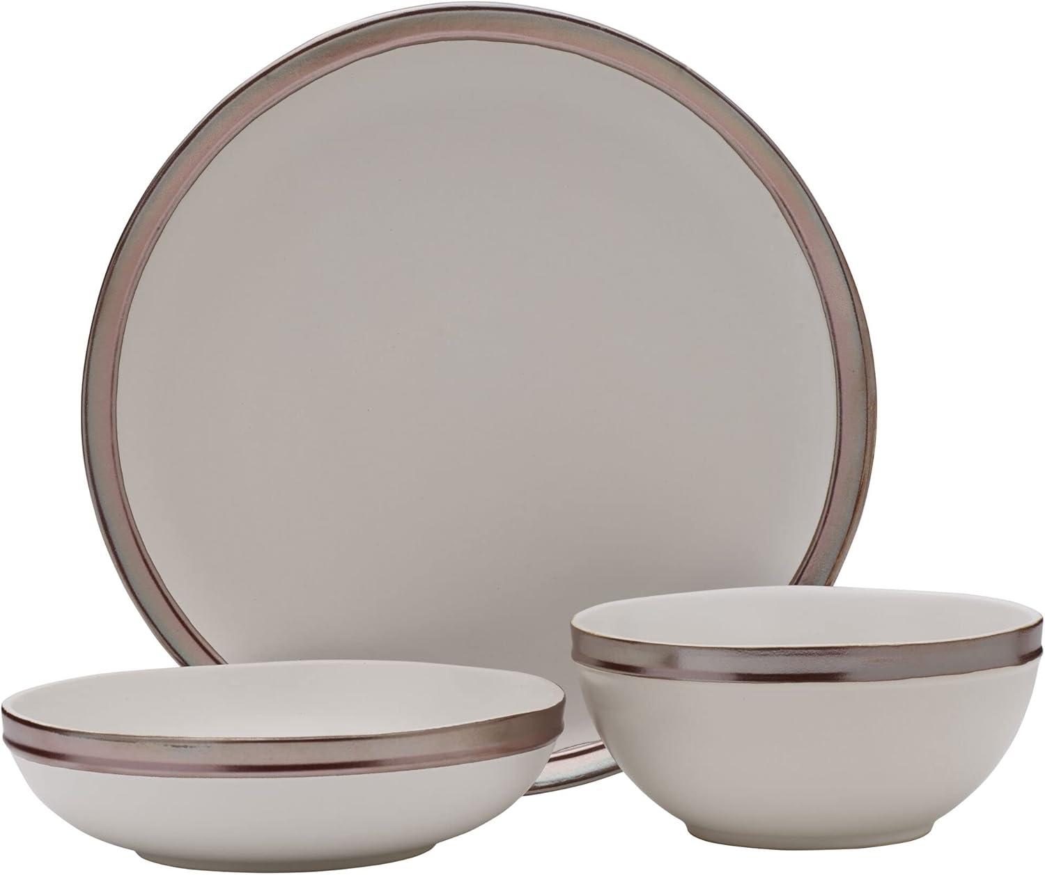 Test-Mikasa Miller White 12-Piece Dinnerware Set