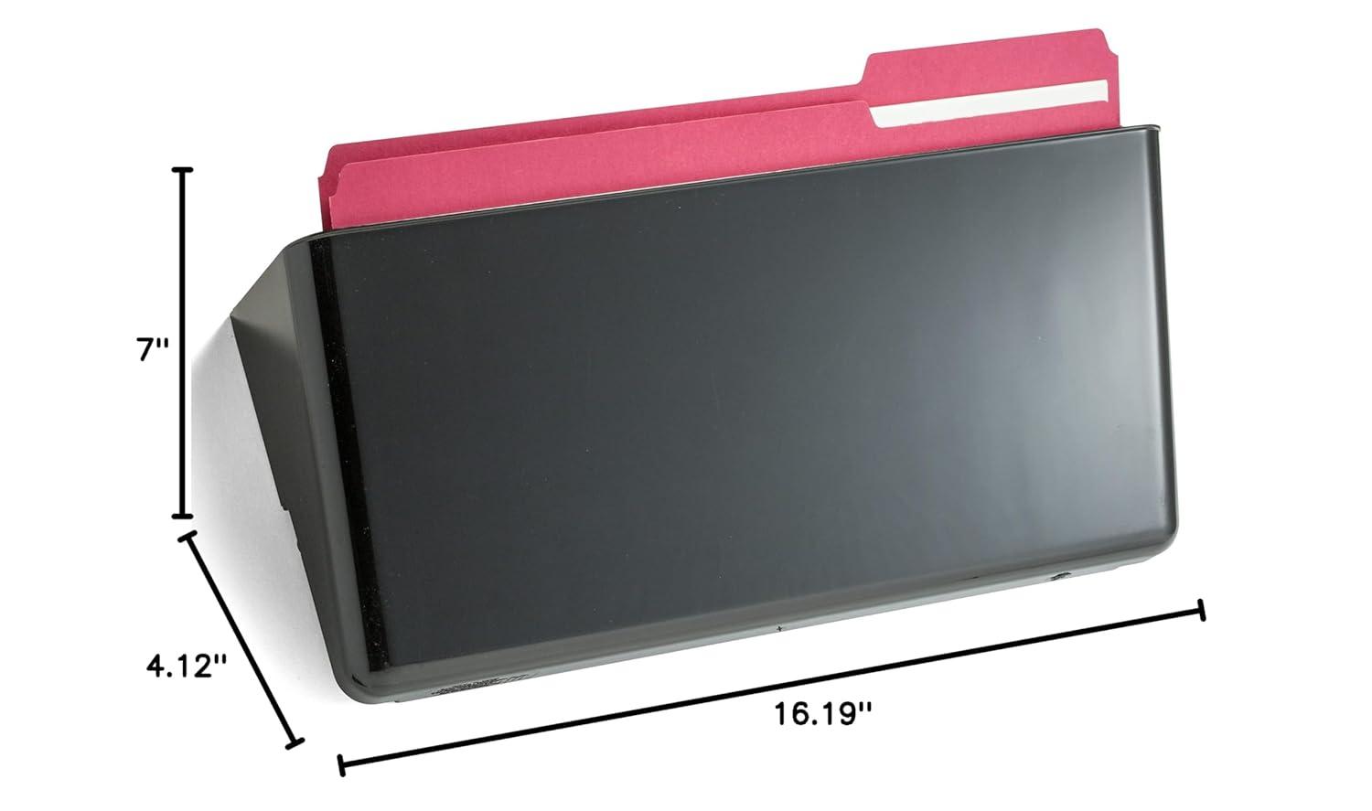 Officemate Wall File, Legal Size, Black (21442)